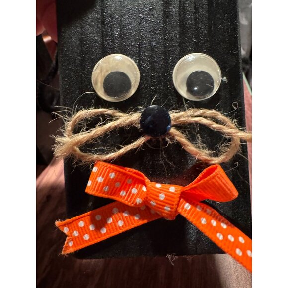 🎃 Lot of 12 Black Cats and Cute Ghosts Decor 🎃 - Picture 6 of 10